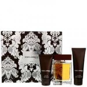 Image of Dolce & Gabbana The One Gift Set 100ml Eau de Toilette + 75ml Aftershave Balm + 50ml Shower Gel