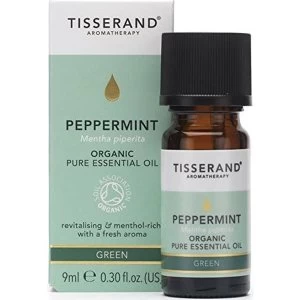 Image of Tisserand Aromatherapy Peppermint Organic Essential Oil 9ml