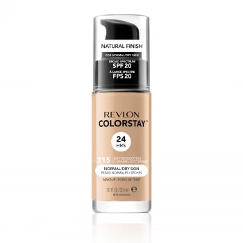 Image of Revlon ColorStay Make-Up Foundation for Normal/Dry Skin (Various Shades) - 4 Butterscotch