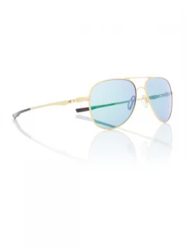 Image of Oakley Gold round OO4119 sunglasses Gold