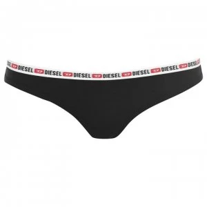 Image of Diesel Division Thong - Black 900