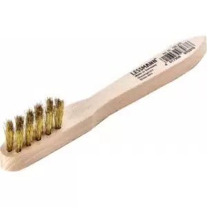 Image of Zundkerzenburste Messing gewellt 015x150mm Lessmann