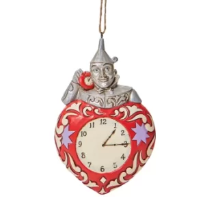 Image of Wizard Of Oz By Jim Shore Tin Man Heart Hanging Ornament