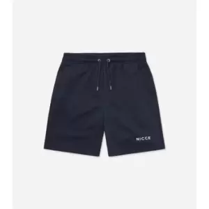 Image of Nicce Original Logo Jogger Shorts - Blue
