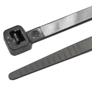 Image of BQ Black Cable Ties L200mm Pack of 50