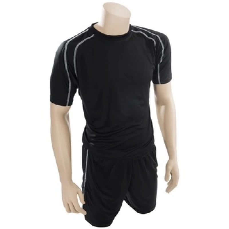 Image of Precision Precision Men Lyon T-Shirt & Shorts Set in Black Size: Small Black S Male 5059699522565