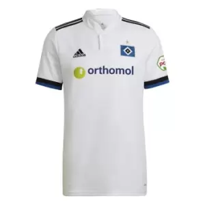 Image of adidas Hamburger SV Home Shirt 2021 2022 - White