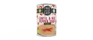 Image of Free & Easy Organic Lentil Red Pepper Soup 400g