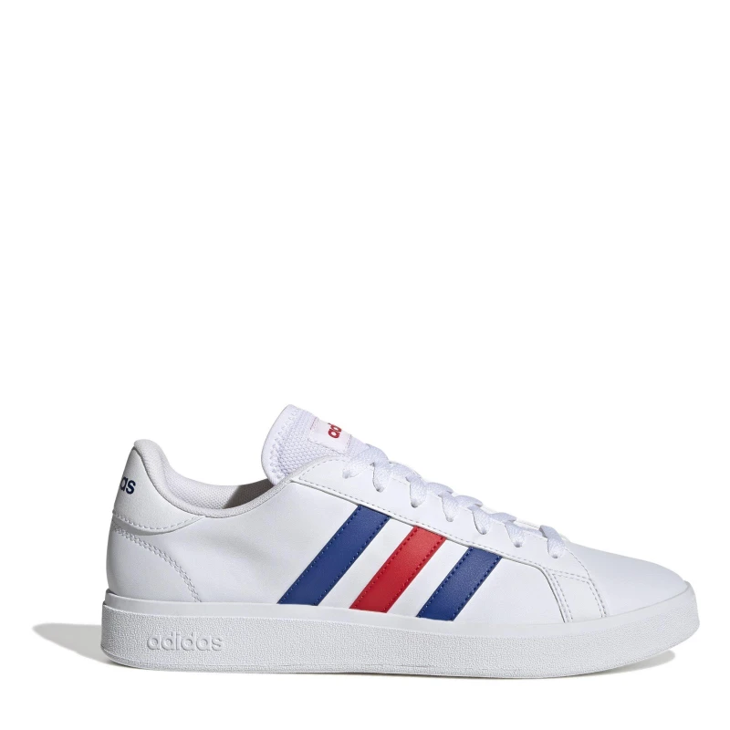 Image of adidas Court Base 2 Trainers Mens - White White 9.5
