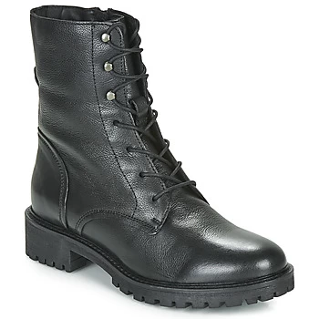 Image of Geox D HOARA womens Low Ankle Boots in Black,2.5