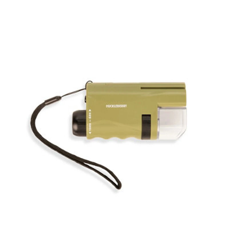 Image of Kikkerland Huckleberry Childrens Pocket Microscope 60X-120X Magnification