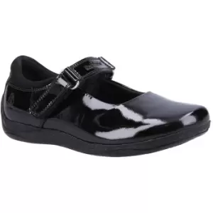 Image of Hush Puppies Girls Marcie Junior Patent Leather School Shoes UK Size 12 (EU 31)