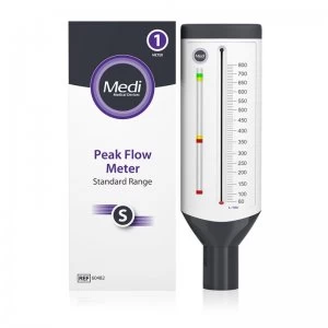 Image of Medi Peak Flow Meter Standard Range 1 Meter