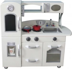 Image of Teamson Classic Country Living 1 Piece Kitchen White.