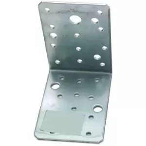 Image of Moderix - Metal Support Framing Anchor Bracket Connection Zinc - Size 90x90x65x2.5mm - Pack of 50