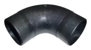 Image of 100E Dust Extraction 90 Degree Elbow, 100mm Diameter - Charnwood