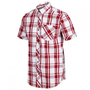 Image of Regatta Deakin III Check Shirt - Wh/Delrd/Chk
