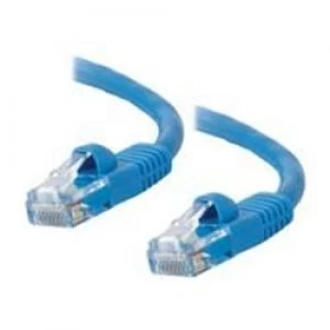 Image of C2G 3m Cat5E 350 MHz Snagless Booted Patch Cable - Blue