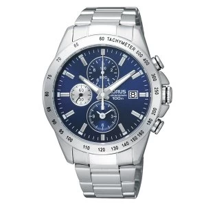 Image of Lorus RF851DX9 Mens Stainless Steel Chronograph Watch