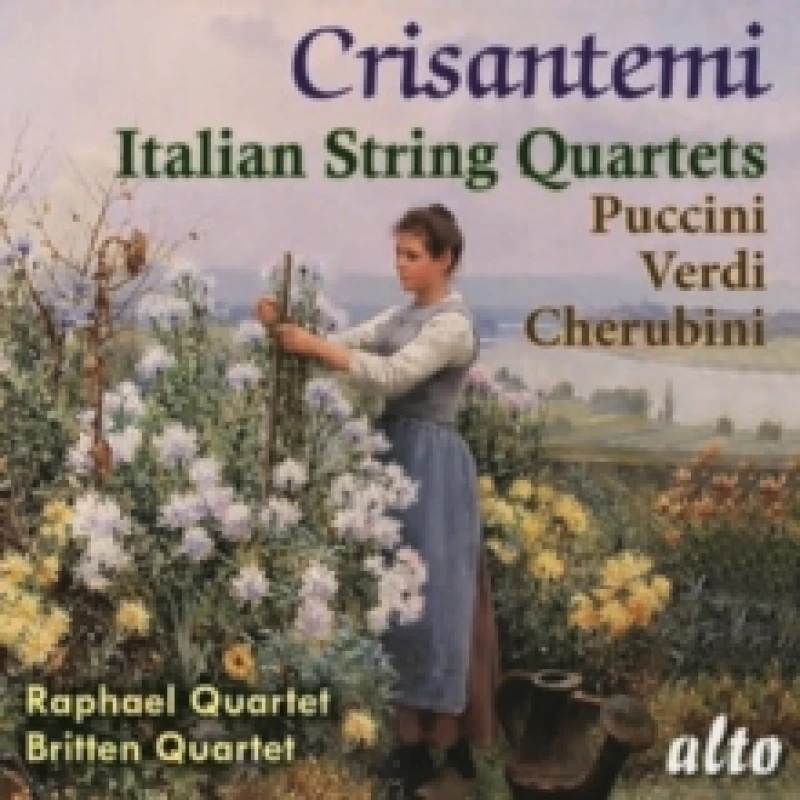 Image of Crisantemi: Italian String Quartets CD / Album