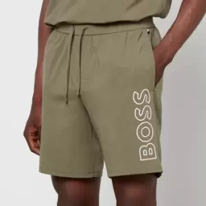 Image of BOSS Bodywear Identity Cotton-Blend Jersey Shorts - S