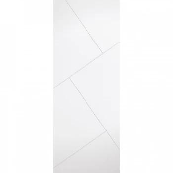 Image of LPD Dover White Primed Internal Flush Door - 1981mm x 762mm (78 inch x 30 inch)