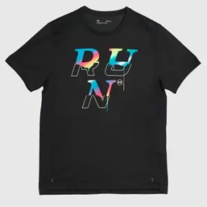 Image of Under Armour Speed Stride T-Shirt In Black