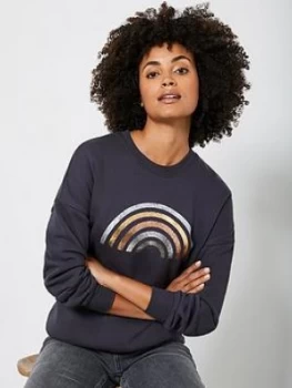 Image of Mint Velvet Rainbow Sweat