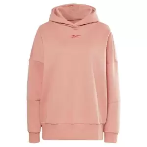 Image of Reebok Studio Recycled Oversize Hoodie Womens - Canyon Coral