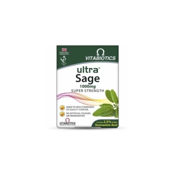 Image of Ultra Letsultra Sage Tablets - 30s - 81063 - Vitabiotics