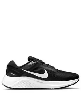 Image of Nike Air Zoom Structure 24 - Black/White, Size 3.5, Women