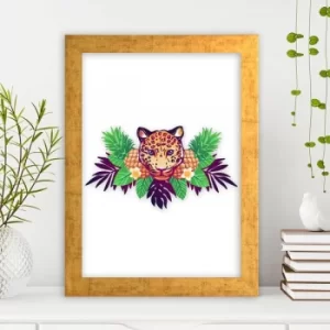 Image of AC3906320651 Multicolor Decorative Framed MDF Painting