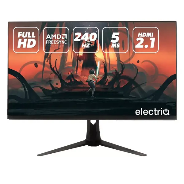 Image of electriQ 24.5" eiq-25FHD280TFSGH Full HD LED Monitor