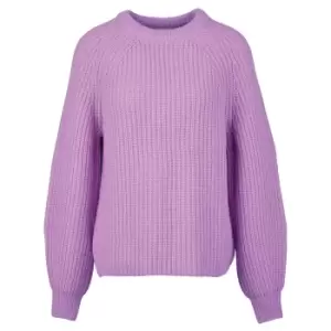 Image of Barbour Womens Hartley Knitted Jumper Lilac Blossom 16