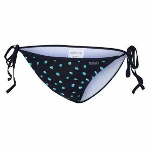 Image of Regatta Aceana Bikini String Bottoms - Navy Dot