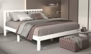 Image of King Size Pine Wood Bed Frame, Bed Frame