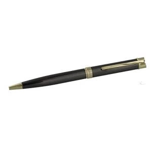 Image of Stratton Ballpoint Pen - Gun Metal & Gold