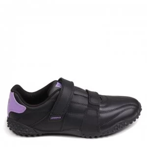 Image of Lonsdale Fulham trainer ladies - Black/Lavender