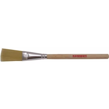 Image of Kennedy - Flat Paste Brush, Synthetic Bristle, 3/4IN.- you get 5