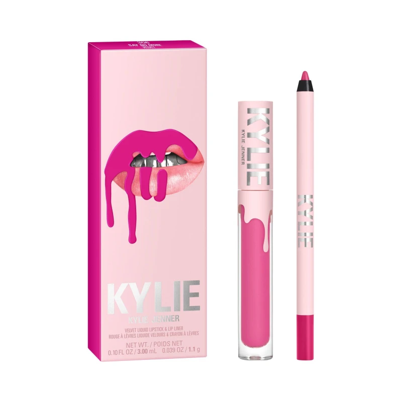 Image of Kylie Cosmetics Velvet Lip Kit (Various Shades) - 306 Say no More