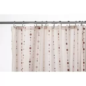 Image of Dotty textile Shower Curtain - Croydex