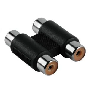 Image of Hama RCA Adapter, 2 RCA sockets - 2 RCA sockets