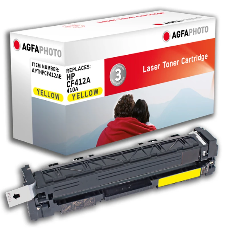 Image of AgfaPhoto APTHPCF412AE toner cartridge Yellow