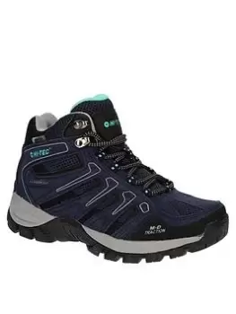 Image of Hi-Tec Torca Mid Walking Boots - Midnight Blue, Midnight Blue, Size 8, Women