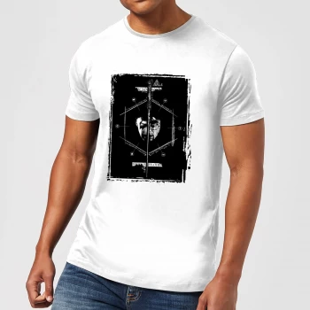 Image of Harry Potter Harry Voldemort Wand Mens T-Shirt - White - XS