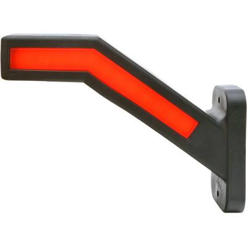 Image of WAS WAS End outline marker Open cable ends Marker, Side marker lateral, left 12 V, 24 V Red, White 1165L