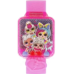 Image of Disney LOL Surprise Kids Pink Strap Learning Watch