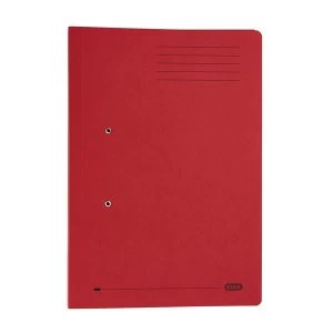 Image of Elba StrongLine Foolscap Spring Pocket File 320gsm 36mm Bordeaux Pack of 25