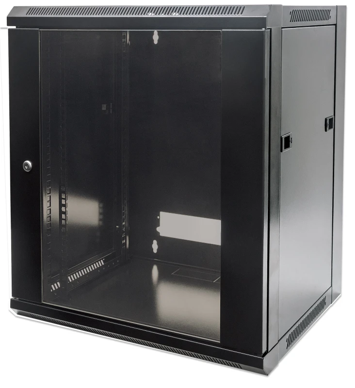 Image of Intellinet 19" Network Cabinet - Wall Mount (Standard). 12U. 600m