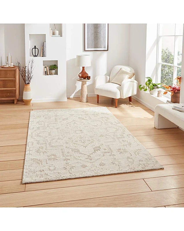 Image of Think Rugs Think Rugs Geneva Berber Rug Cream - Think Rugs - Size: 120X170 Cream 120X170 MP68601